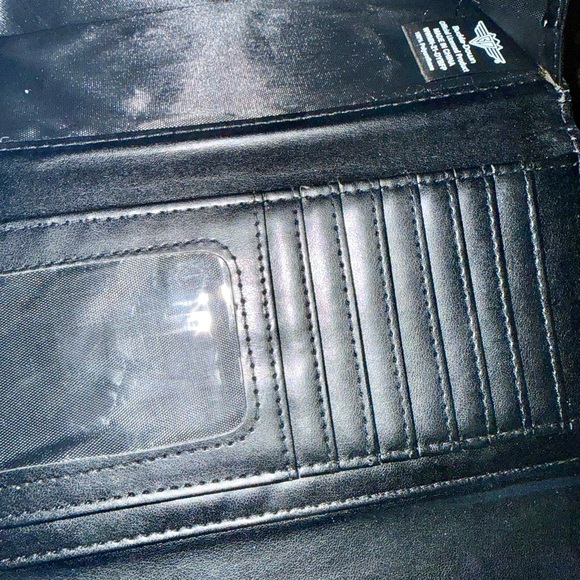 Disney Princess Pink Envelope Fold Over Wallet Buckle Down - Picture 3 of 6